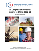 U.S. Congressional District Exports to China: 2002-11 (2012)